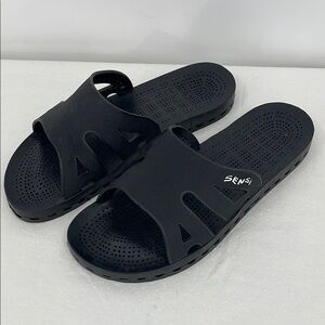 Sensi Black Slide Sandals WOMENS SIZE 10